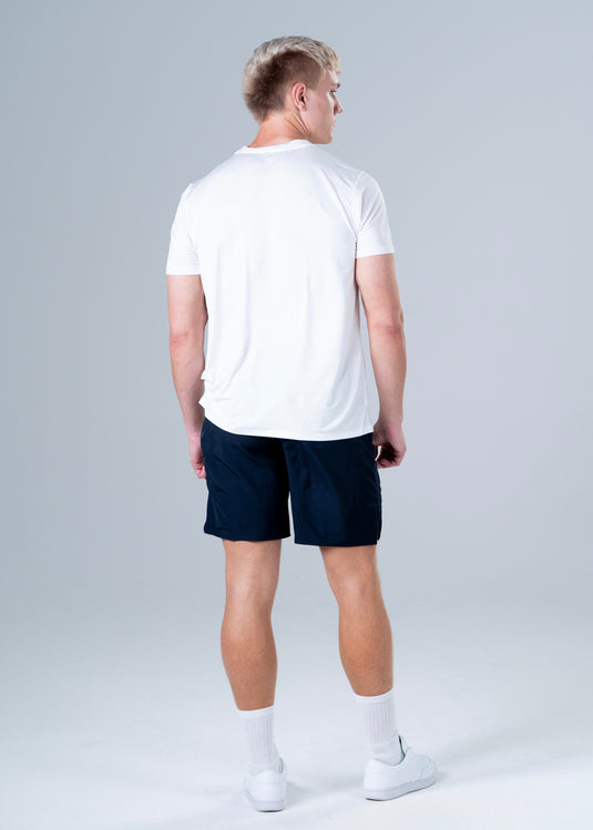 Men Muscle Fit Performance T-shirt White