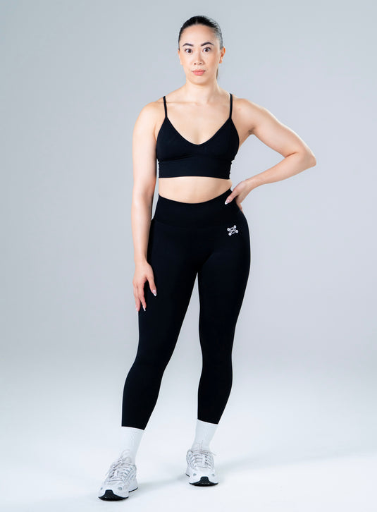 Women Scrunch Butt Lift Leggings Black