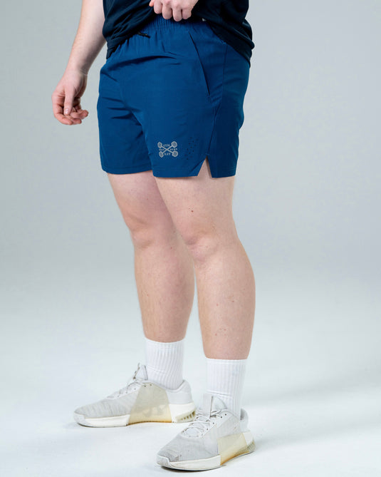 Men Running Performance Shorts Navy