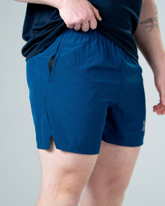 Men Running Performance Shorts Navy