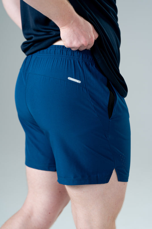 Men Running Performance Shorts Navy
