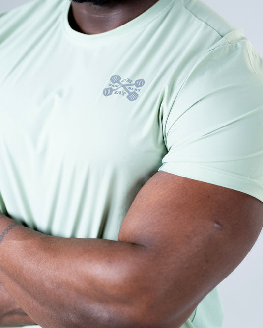 Men Lightweight Performance T-shirt Moss Green