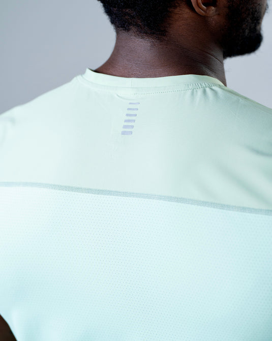 Men Lightweight Performance T-shirt Moss Green