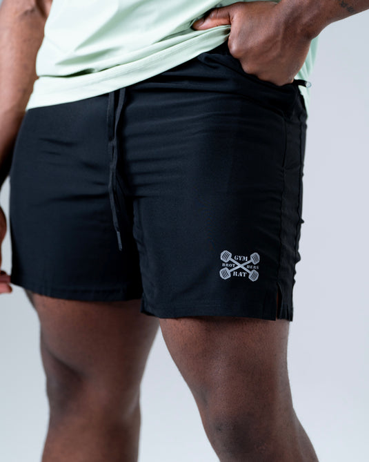 Men Muscle fit Performance 3 Shorts Black