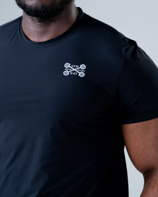 Men Lightweight Performance T-shirt Black