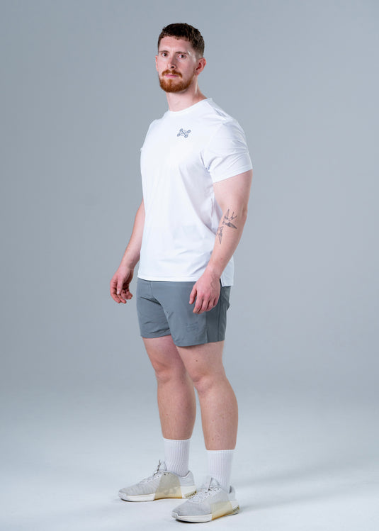 Men Lightweight Performance T-shirt White