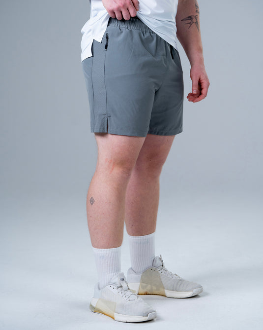 Men Muscle fit Performance 3 Shorts Grey