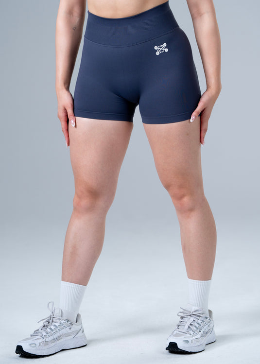 Women Scrunch Butt Lift Shorts Grey