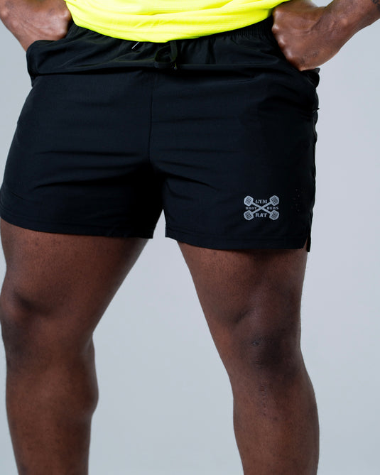 Men Running Performance Shorts Black