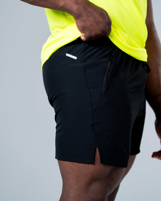 Men Running Performance Shorts Black