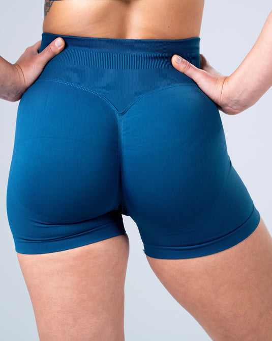 Women Scrunch Butt Lift Shorts Navy