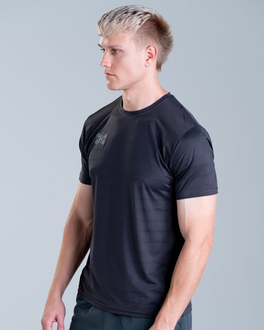 Men Dry Fit Running T-shirt Grey