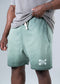 Men Oversized Heavyweight Vintage Shorts Mint Wave Green